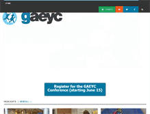 Tablet Screenshot of gaeyc.net